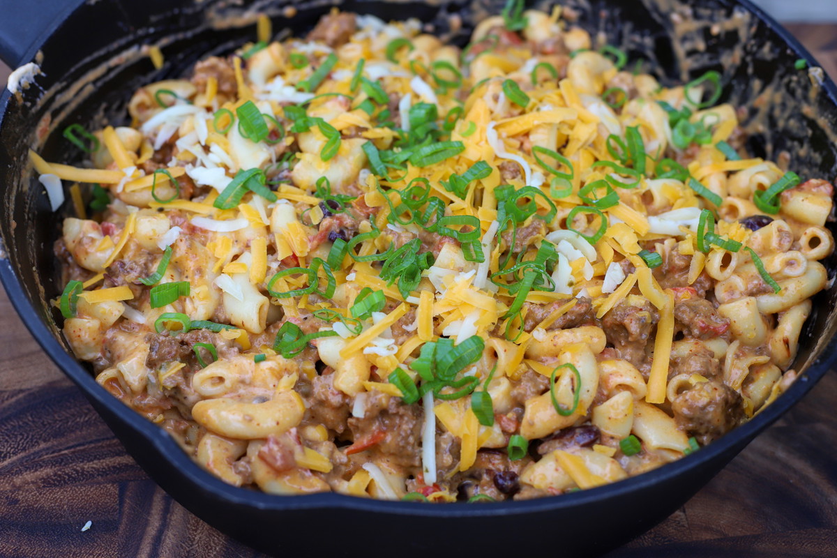 Over the Top Smoked Chili Mac
