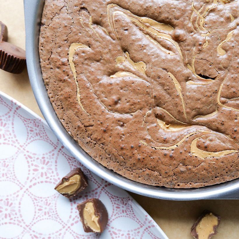 Chocolate Peanut Butter Brownies
