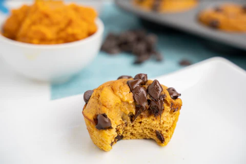 Image of XTEND PRO RECIPE: PUMPKIN CHOCOLATE CHIP PROTEIN MUFFINS
