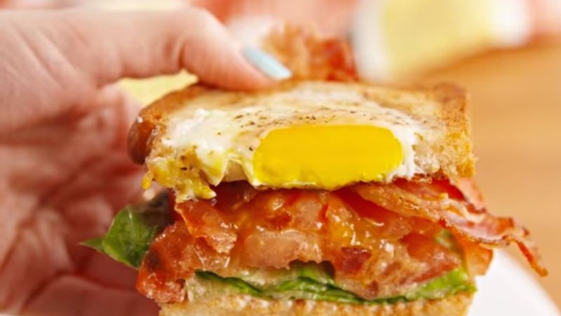 Image of California BLT Egg-in-a-Hole