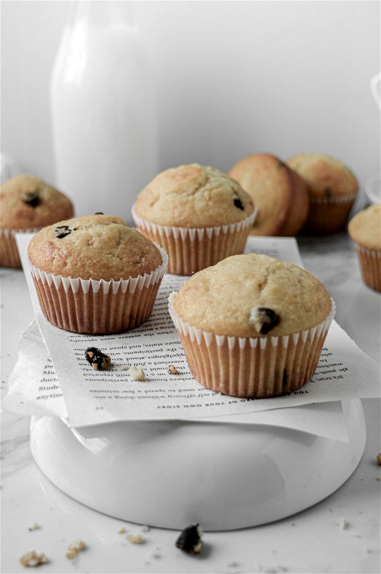 Image of Enjoy your delicious Chocolate Chip Muffins with your loved ones! 