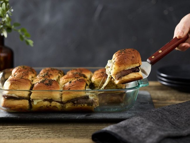 Image of Easy Roast Beef Potluck Rolls