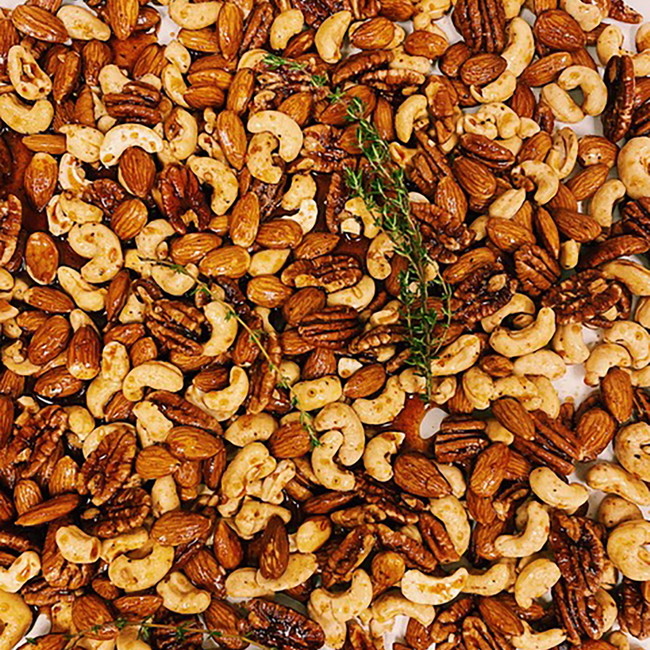 Image of Maple Glazed Spiced Nuts