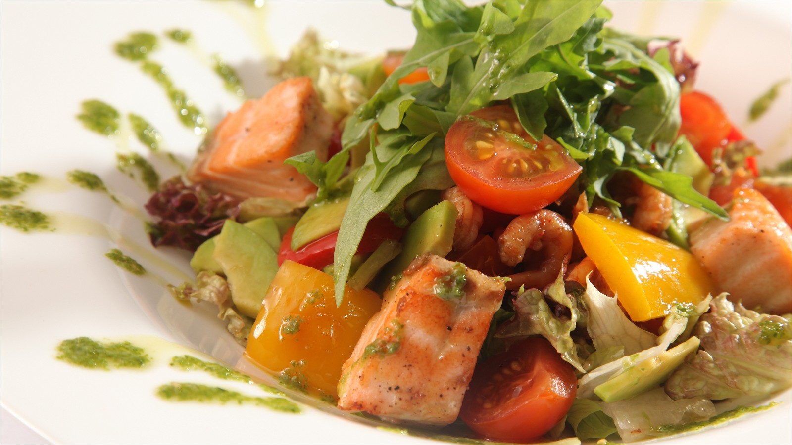 Image of Hot Smoked Salmon Salad