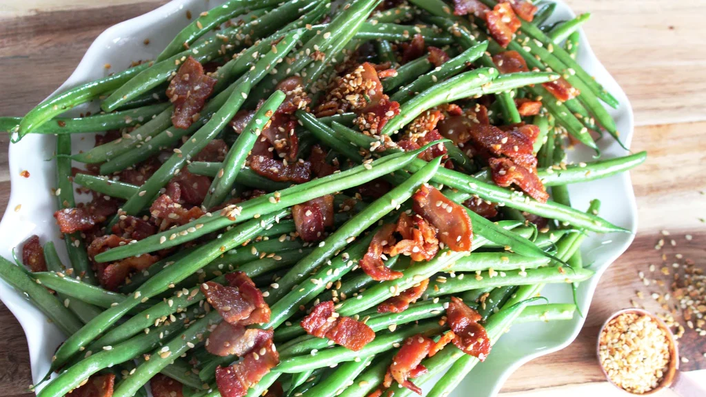Image of Roasty Bacon Green Beans