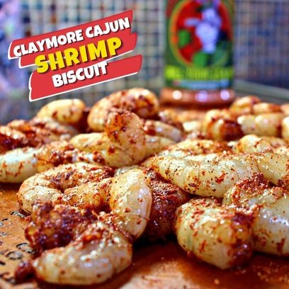 Image of Claymore Cajun Shrimp Biscuit