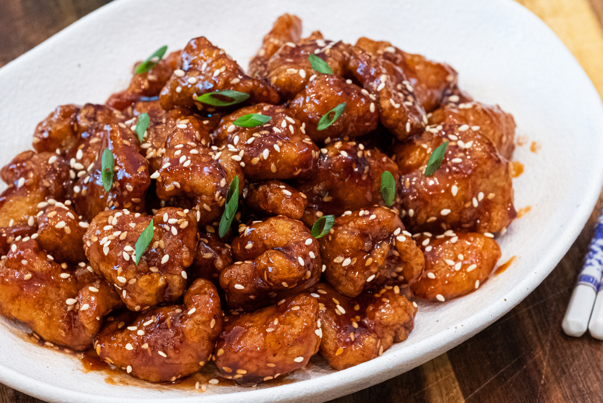 Easy Sesame Chicken Recipe (芝麻鸡块)