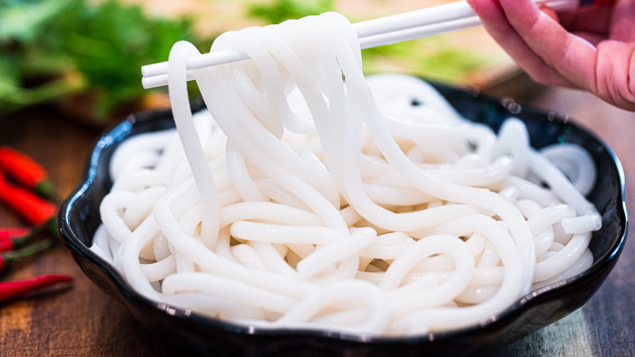 Image of Homemade Taiwanese Rice Noodles (自制米苔目)