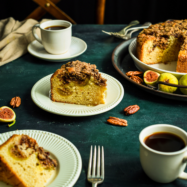 Image of Fig Cake with Pecan Streusel