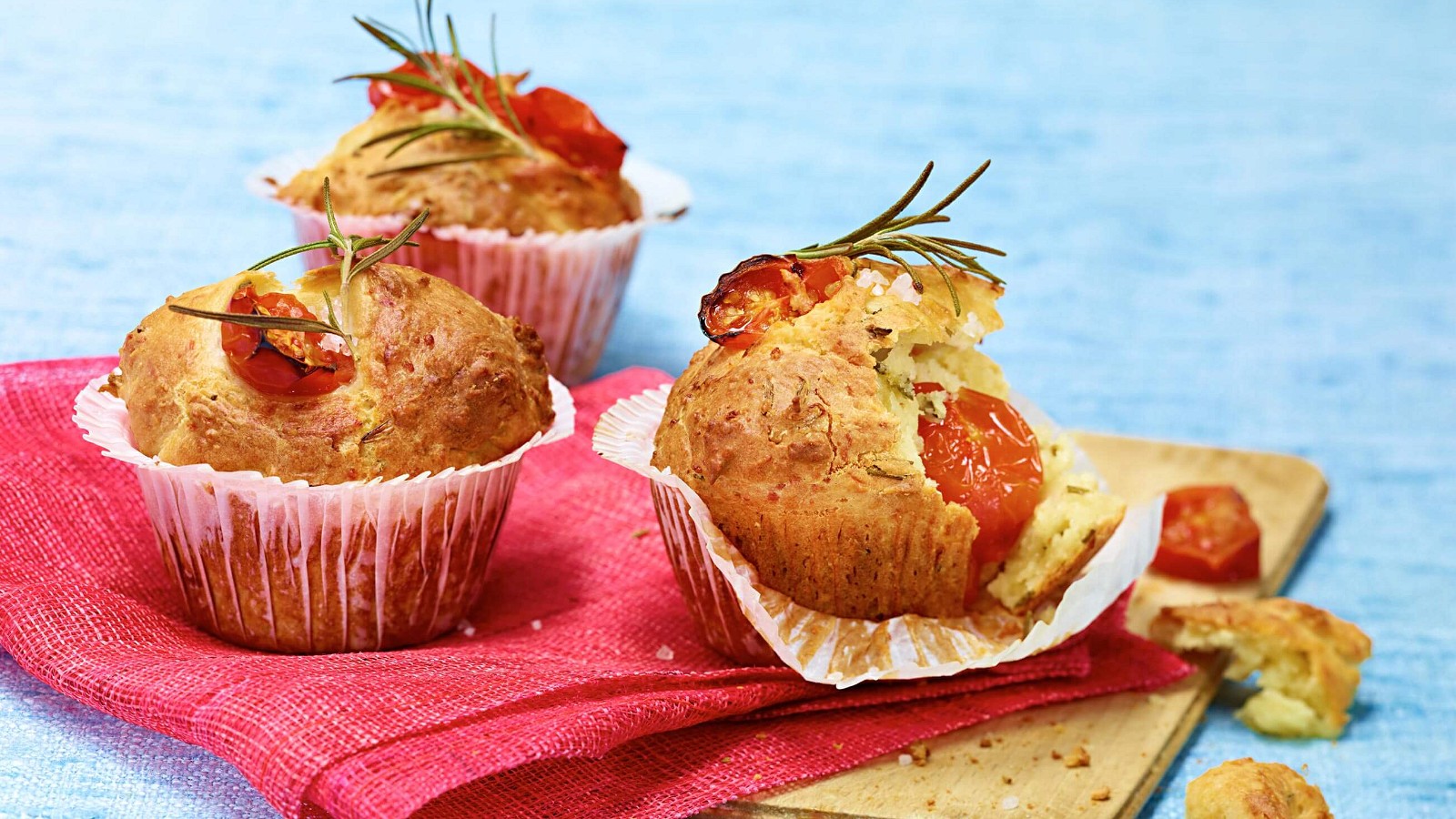 Image of Tomaten-Rosmarin-Muffins