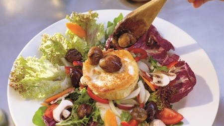 Image of Ziegenkäse-Maronen-Salat