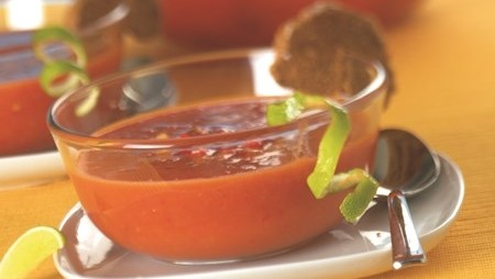Image of Gekühlte Paprika-Limetten-Suppe