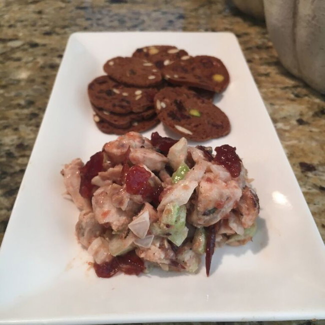 Cranberry Relish Chicken Salad