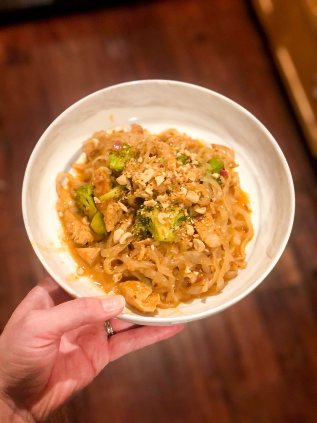 Apricot Ginger Teriyaki Pad Thai