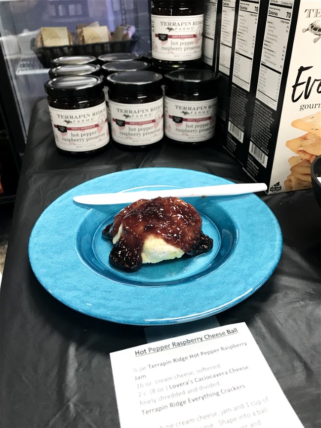 Hot Pepper Raspberry Cheese Ball