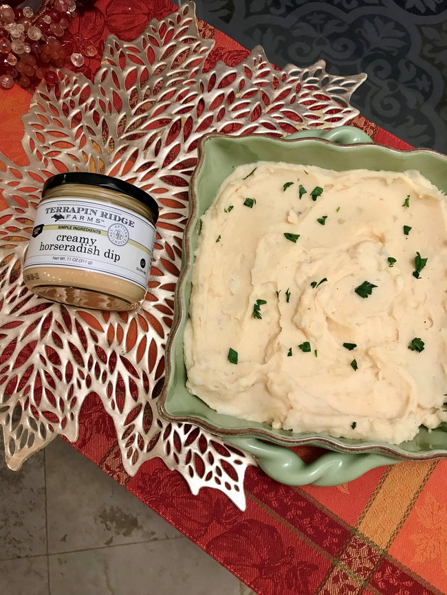 Creamy Horseradish Mashed Potatoes
