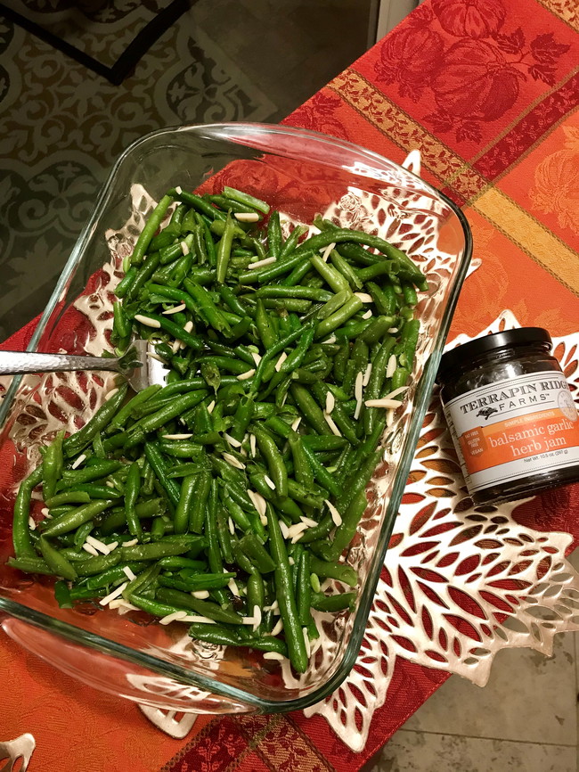Green Beans with Garlic, Herb and Balsamic
