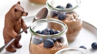 Image of Haselnussiger Choco-Chia-Pudding