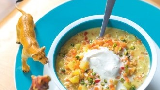 Image of Linsen-Curry-Suppe mit Kokossahne