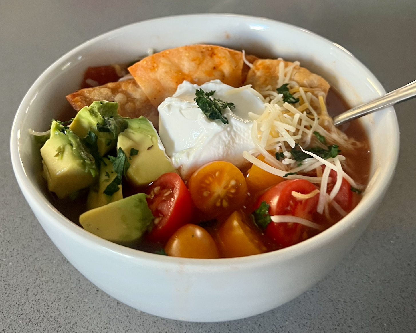 Image of Tortilla Soup with Bay Shrimp