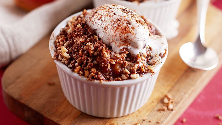 Image of Mulberry Pear Crisp Recipe