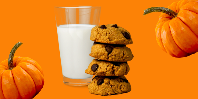 Image of Keto Pumpkin Cookies with Lakanto Pumpkin Muffin Mix