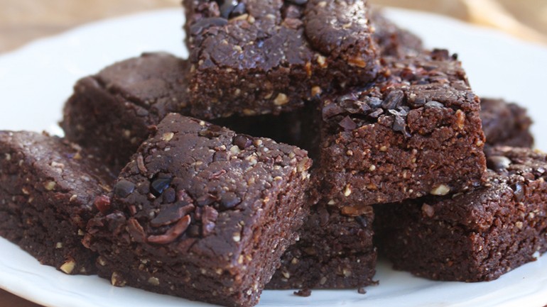 Image of No-Bake Fudge Brownies Recipe