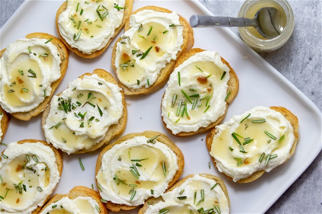 Image of Truffle Honey Crostini