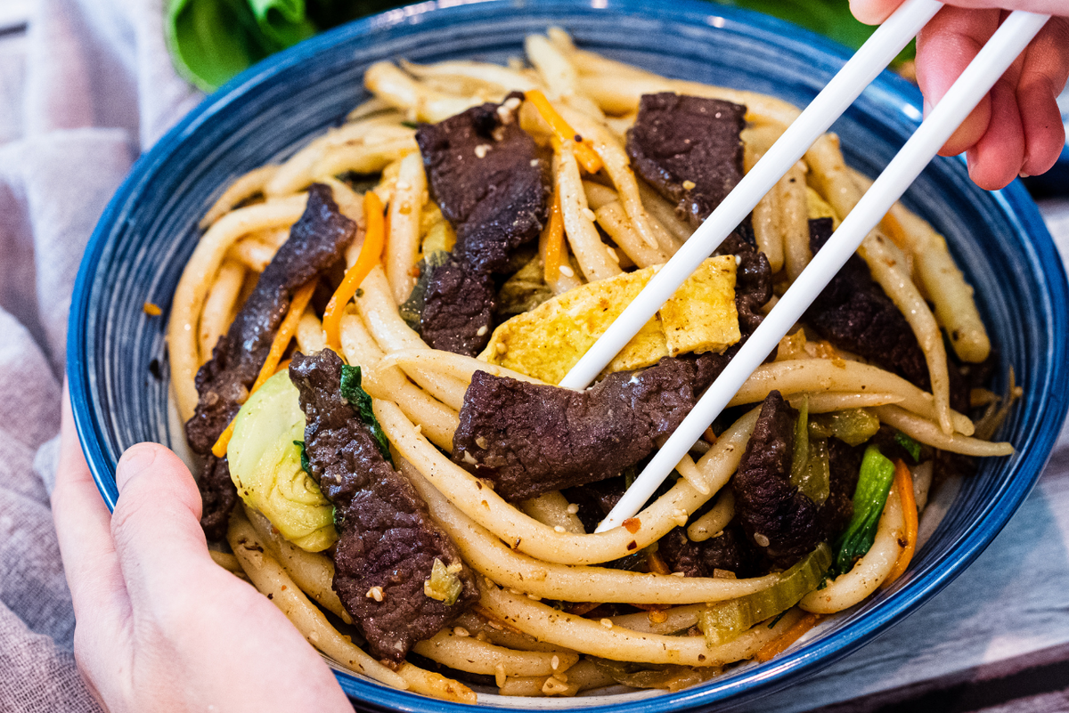 Hakka Style Silver Needle Noodles (客家炒银针粉)