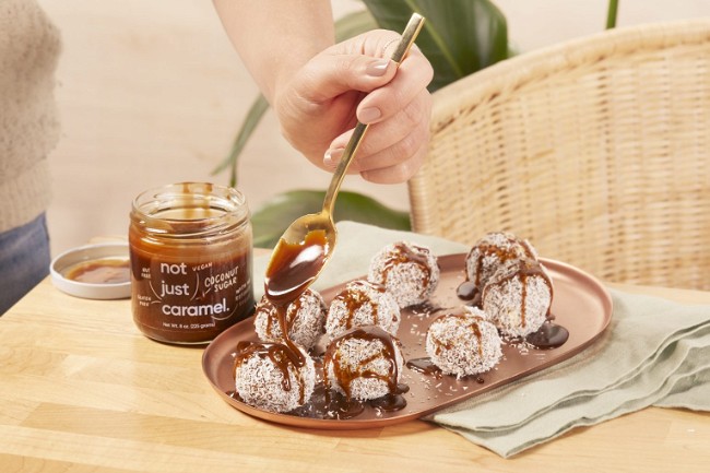Image of No Bake Banana Coconut Caramel Energy Bites