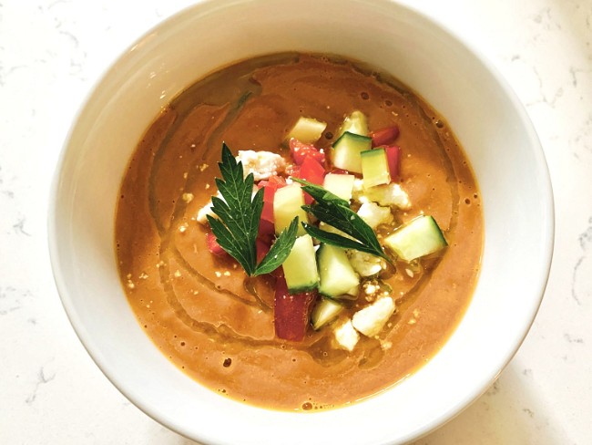 Image of 15 Minute Summer Gazpacho