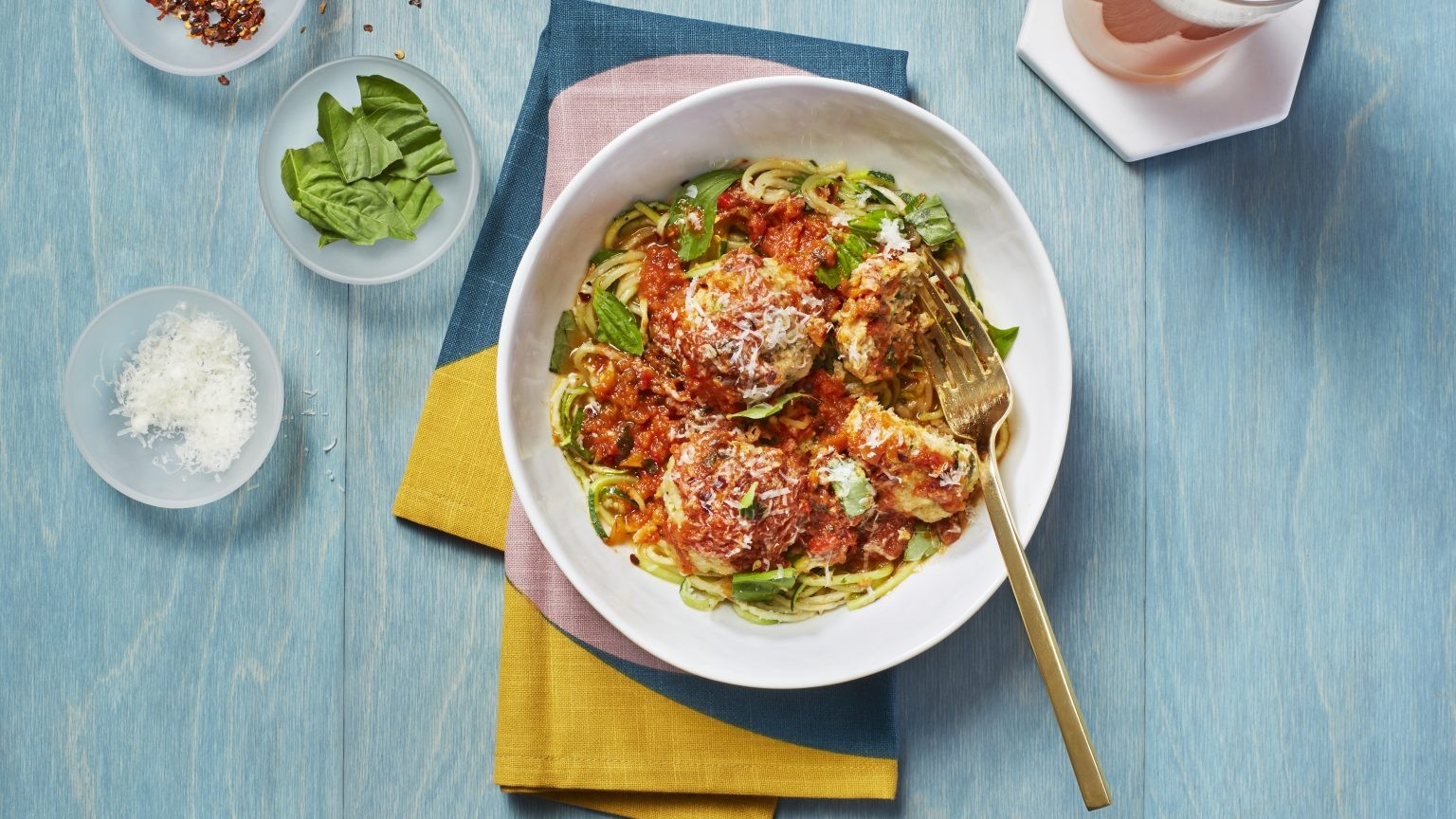 Image of Herbed Quinoa Chicken Meatballs