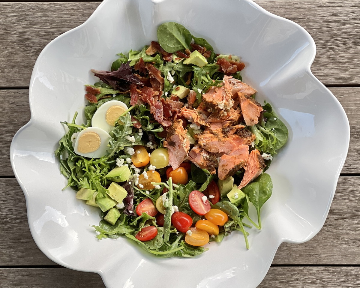 Joci's Salmon Cobb Salad