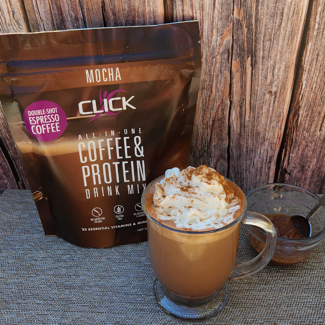 Image of Coffee Protein Recipe: Warm and Creamy Hazelnut Mocha
