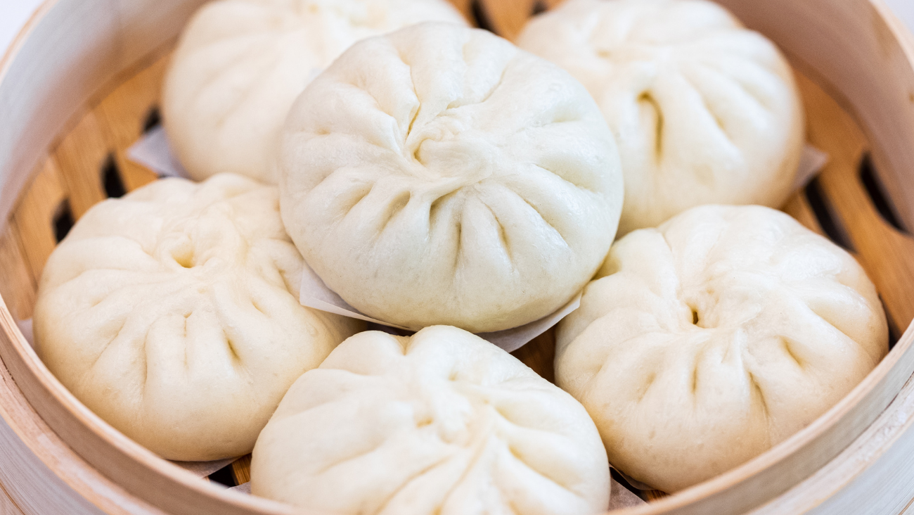 Image of Steamed Sugar Bao Bun Recipe (糖包)