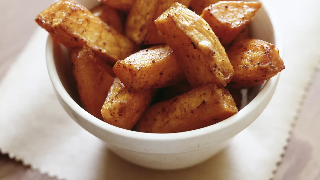 Image of Chipotle Cinnamon Roasted Sweet Potatoes
