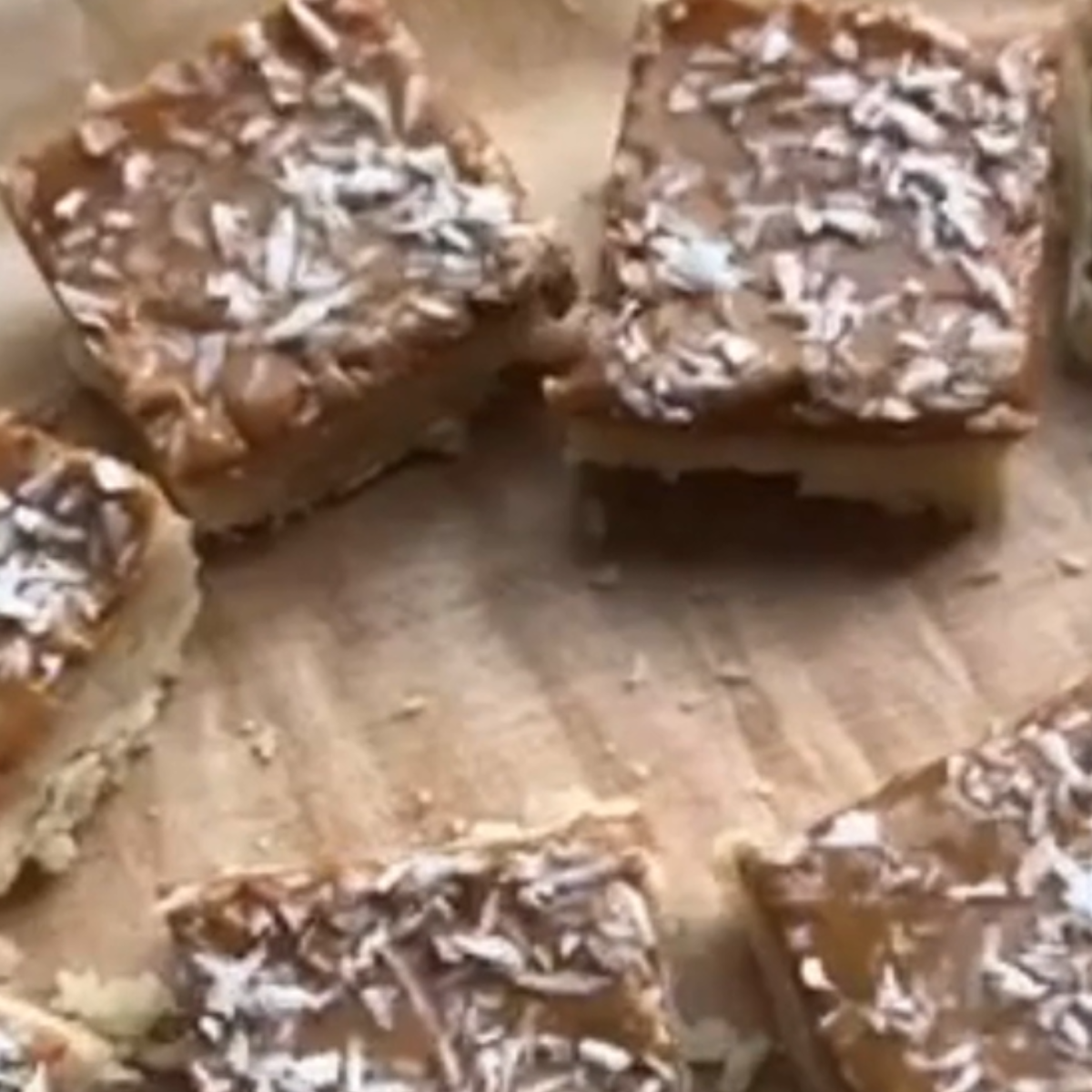 No-bake coconut almond butter bites