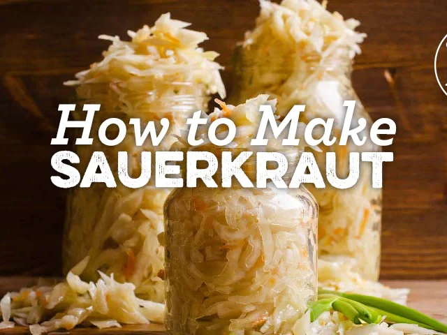 Salt-Free Sauerkraut Recipe - Cultures For Health