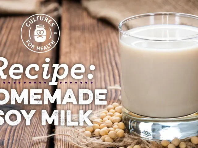 How to make soy milk - Omnivore's Cookbook