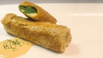 Image of Lentil and Spinach Roll Ups