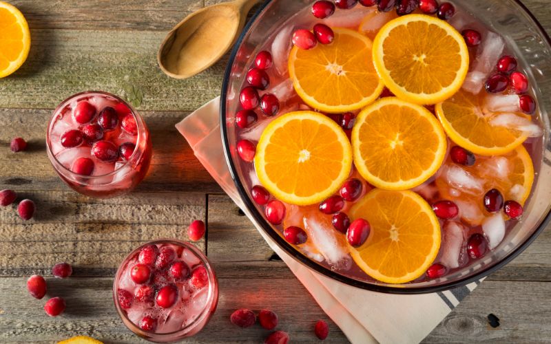 Sparkling Holiday Punch