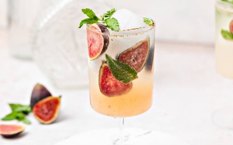 Fig Vanilla Bean Mojito