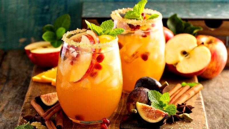 Image of Fig Apple Cider Mimosa