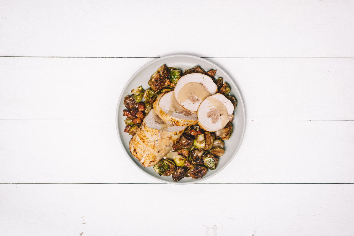 PANCETTA ROASTED BRUSSELS SPROUT