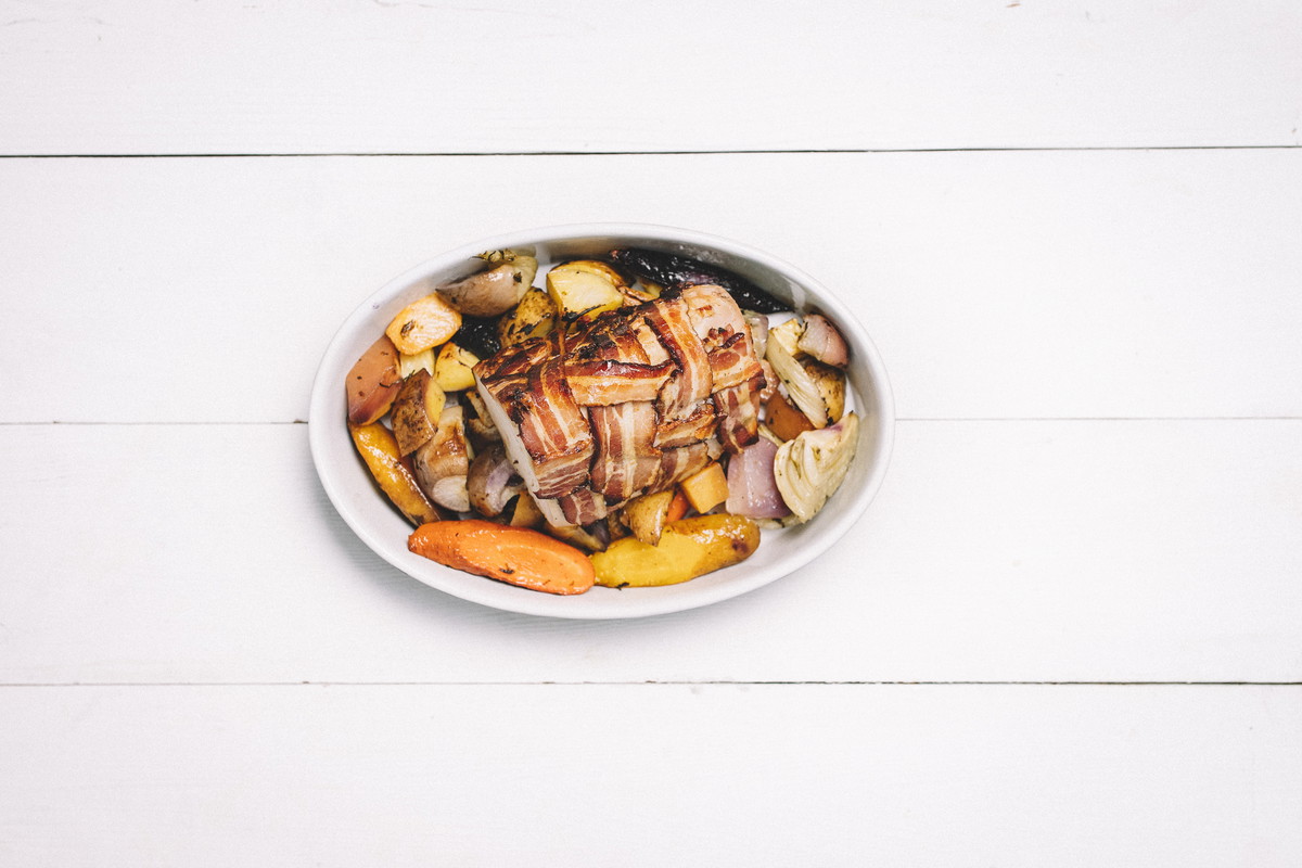  BACON WRAPPED TURKEY BREAST