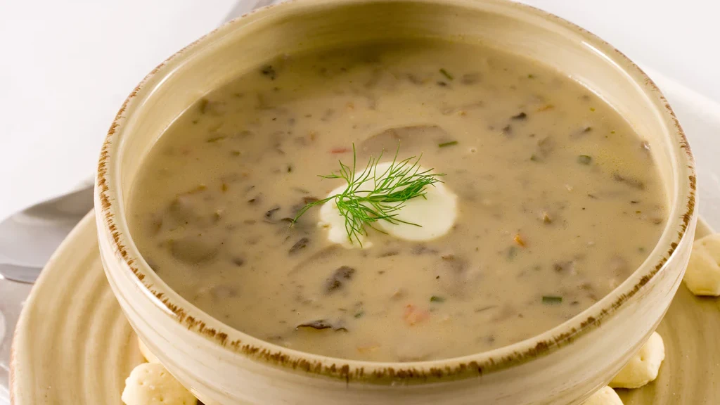 Image of Creamy Mushroom Soup