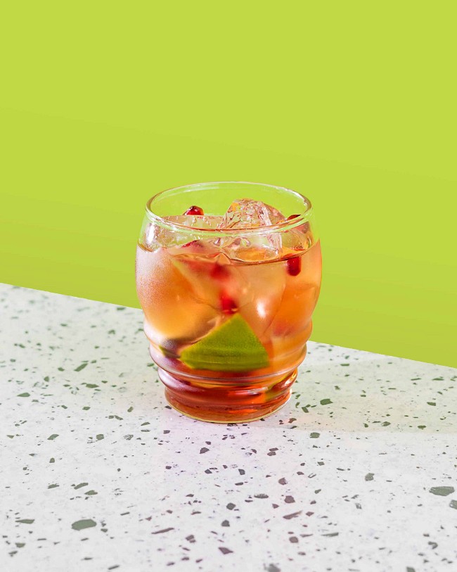 Image of Caipirinha à la grenadine