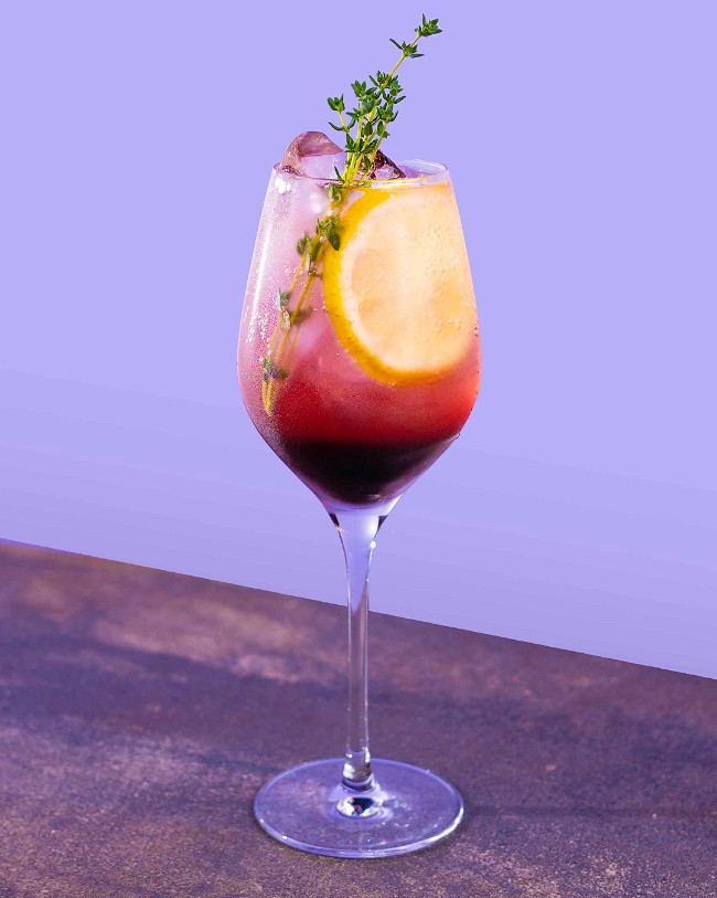 Image of Spritz aux bleuets faible en sucre