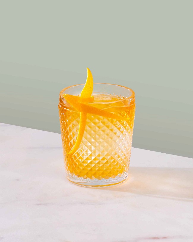Image of Old fashioned à la pêche