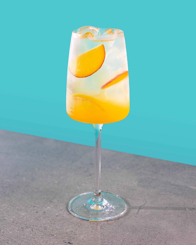 Image of Sangria blanche à la pêche